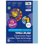 Pacon Tru-Ray Sulphite Construction Paper 9" x 12" - (50 Sheets) Sky Blue