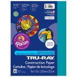 Pacon Tru-Ray Sulphite Construction Paper 9" x 12" - (50 Sheets) Turquoise