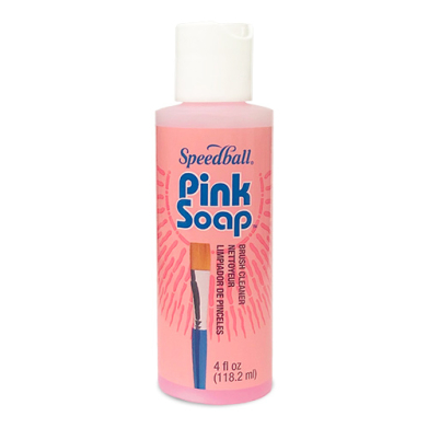 Speedball Pink Soap - (4oz/118.2ml)