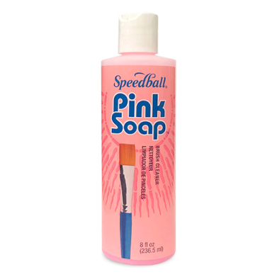 Speedball Pink Soap - (8oz/236.5ml)