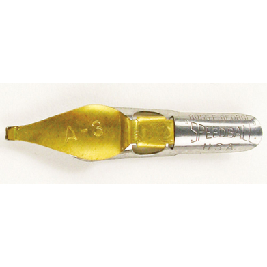Speedball Pen Nibs - (12 Pack) Square A3