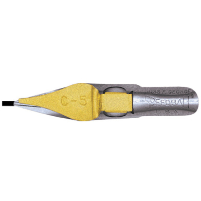 Speedball Pen Nibs - (12 Pack) Flat C5