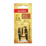 Speedball Pen Nibs - (2 Pack) Flat C4 & C5