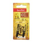 Speedball Pen Nibs - (2 Pack) Left-Handed Flat LC1 & LC2