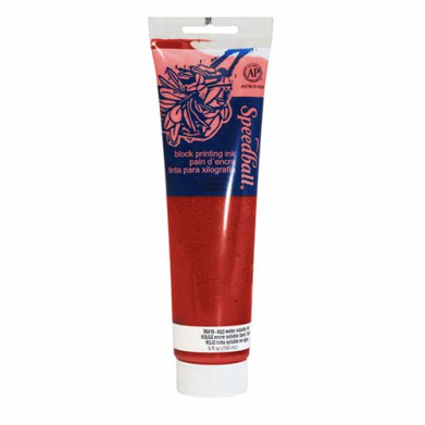 Speedball Block Printing Ink - (5oz/150ml) Red