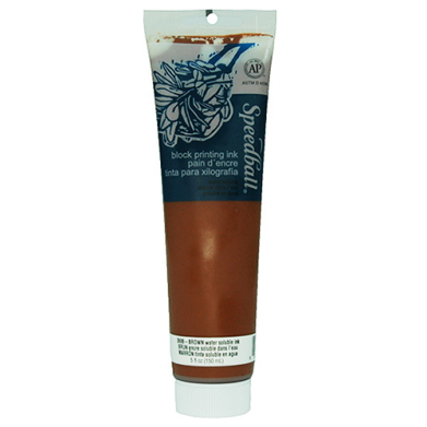 Speedball Block Printing Ink - (5oz/150ml) Brown