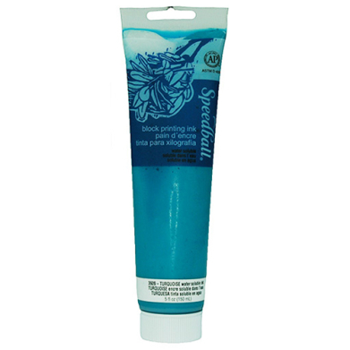 Speedball Block Printing Ink - (5oz/150ml) Turquoise