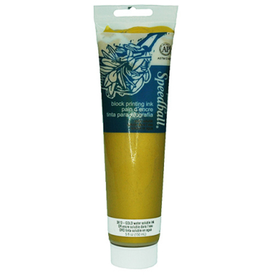 Speedball Block Printing Ink - (5oz/150ml) Gold