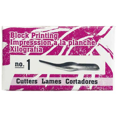 #1 Lino Cutter-Small V-12cnt