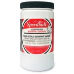 Speedball Screen Printing Gloss Acrylic Overprint Varnish - (32oz/946.3ml)