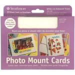 Strathmore Photo Mount Cards & Envelopes 5" x 6.875"  (10 Sheets, 80lb) White with Embossed Frame