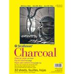 Strathmore 300 Series Charcoal Paper Pad  9"x 12" - (32 sheets, 64lb) Tape Bound