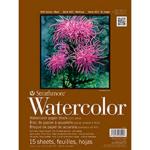 Strathmore 400 Series Watercolor Block ( 472 ) 9" x 12" - (15 Sheets, 140lb) Cold Press