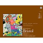 Strathmore 400 Series Bristol Pad ( 475 ) 14" x 17" - (15 Sheets, 2ply) Vellum, Tape Bound