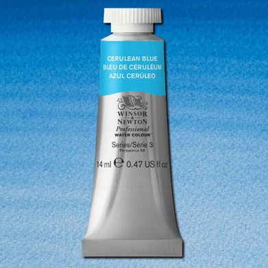 Winsor & Newton Professional Water Colour  (.47oz/14ml) Cerulean Blue