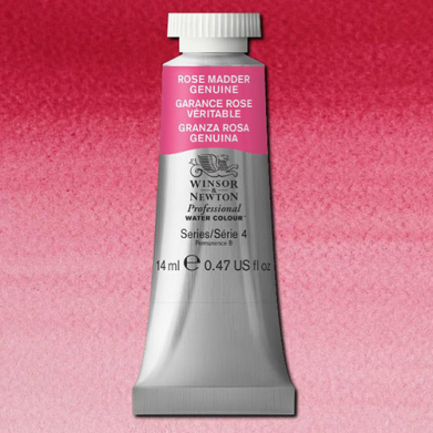 Winsor & Newton Professional Water Colour  (.47oz/14ml) Rose Madder Genuine