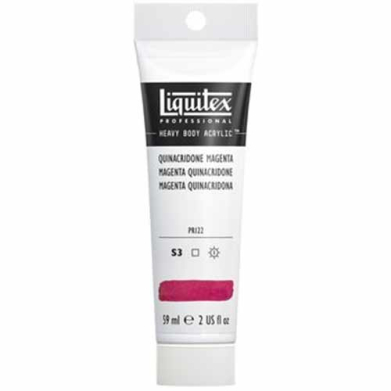 Liquitex Professional Heavy Body Acrylic Paint  (2oz/59ml) Quinacridone Magenta (Acra Violet)