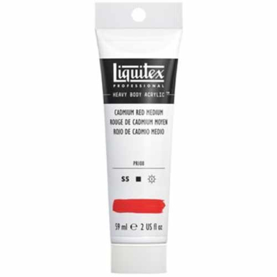 Liquitex Professional Heavy Body Acrylic Paint - (2oz/59ml) Cadmium Red Medium