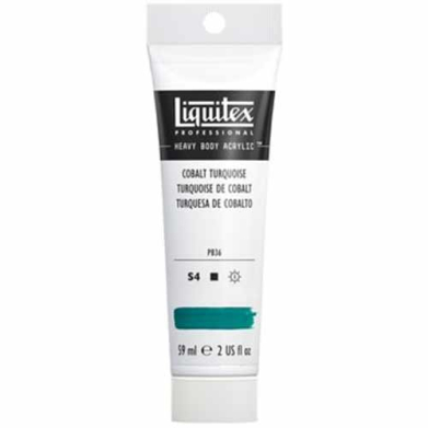 Liquitex Professional Heavy Body Acrylic Paint - (2oz/59ml) Cobalt Turquoise