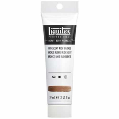 Liquitex Professional Heavy Body Acrylic Paint - (2oz/59ml) Iridescent Rich Bronze