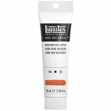 Liquitex Professional Heavy Body Acrylic Paint - (2oz/59ml) Iridescent Rich Copper