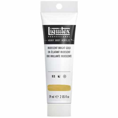 Liquitex Professional Heavy Body Acrylic Paint - (2oz/59ml) Iridescent Bright Gold