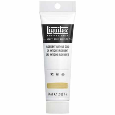 Liquitex Professional Heavy Body Acrylic Paint - (2oz/59ml) Iridescent Antique Gold