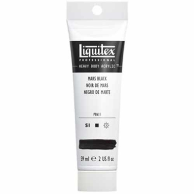 Liquitex Professional Heavy Body Acrylic Paint - (2oz/59ml) Mars Black