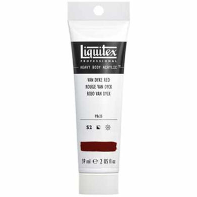 Liquitex Professional Heavy Body Acrylic Paint - (2oz/59ml) Van Dyke Red