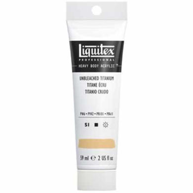 Liquitex Professional Heavy Body Acrylic Paint - (2oz/59ml) Unbleached Titanium