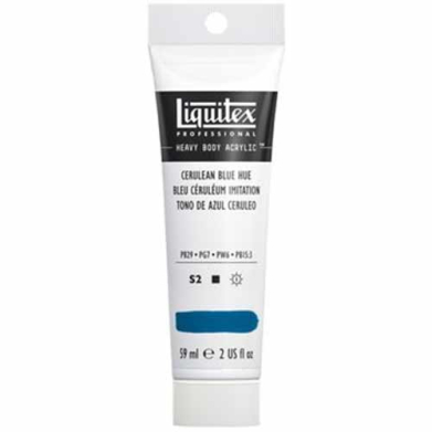 Liquitex Professional Heavy Body Acrylic Paint - (2oz/59ml) Cerulean Blue Hue