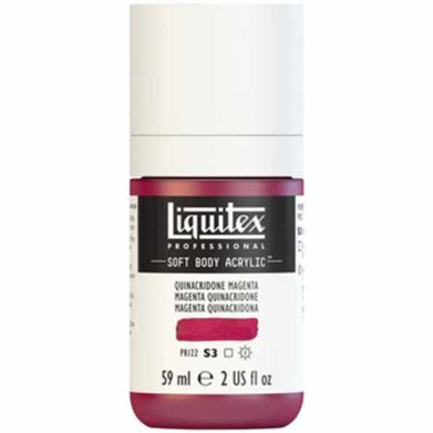 Liquitex Professional Soft Body Acrylic Paint - (2oz/59ml) Quinacridone  Magenta