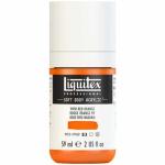 Liquitex Professional Soft Body Acrylic Paint - (2oz/59ml) Vivid Red Orange