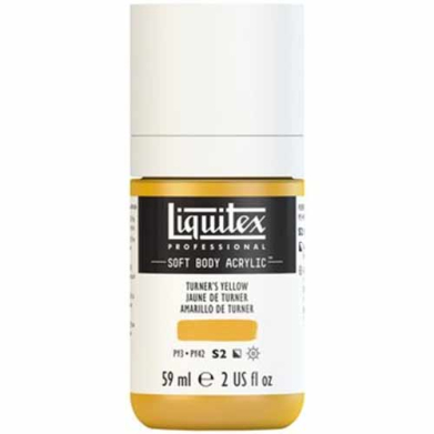 Liquitex Professional Soft Body Acrylic Paint - (2oz/59ml) Turners Yellow