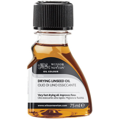 Winsor & Newton Oil Colour Oils - (2.5oz/75ml) Drying Linseed Oil