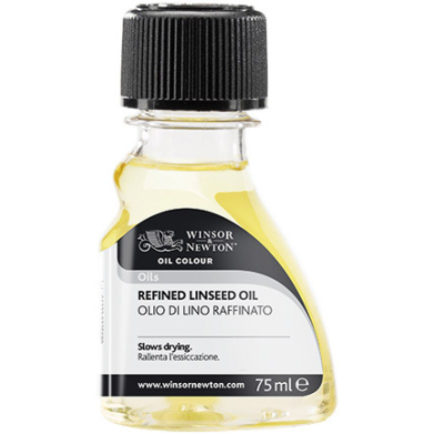 Winsor & Newton Oil Colour Oils - (2.5oz/75ml) Refined Linseed Oil