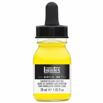 Liquitex Professional Acrylic Ink - (1oz/30ml) Cadmium Yellow Light Hue