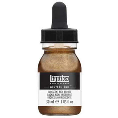 Liquitex Professional Acrylic Ink - (1oz/30ml) Iridescent Rich Bronze