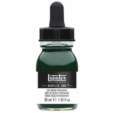 Liquitex Professional Acrylic Ink - (1oz/30ml) Sap Green Permanent