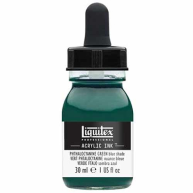 Liquitex Professional Acrylic Ink - (1oz/30ml) Phthalo Green (Blue Shade)