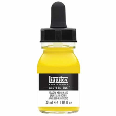 Liquitex Professional Acrylic Ink - (1oz/30ml) Yellow Medium Azo