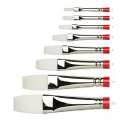 Series 236 University White Nylon Flat 10