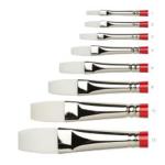 Series 236 University White Nylon Flat 8