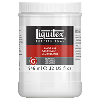 Liquitex Professional Gel Medium - (32oz/946ml) Gloss Gel