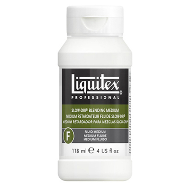 Liquitex Professional Fluid Medium - (4oz/118ml) Slow-Dri Blending Medium