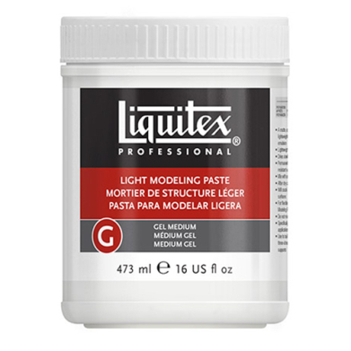 Liquitex Professional Acrylic Medium - (16oz/473ml) Light Modeling Paste