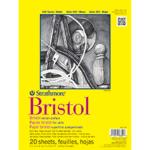 Strathmore 300 Series Bristol Pad  9" x 12"  - (20 sheet, 100lb) Vellum