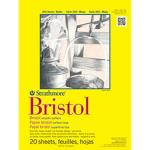 Strathmore 300 Series Bristol Pad 11" x 14" - (20 sheets, 100lb) Smooth