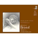 Strathmore 400 Series Bristol Pad ( 475 ) 18" x 24" - (15 Sheets, 2ply) Smooth Surface, Tape Bound