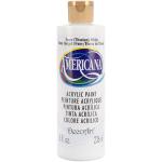 DecoArt Americana Acrylic Paint - (8oz/237ml) Snow (Titanium) White